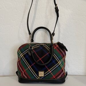 Dooney & Bourke Tartan Plaid Satchel